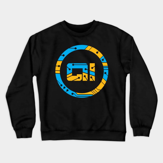 Artificial Intelligence Symbol Crewneck Sweatshirt by jazzworldquest